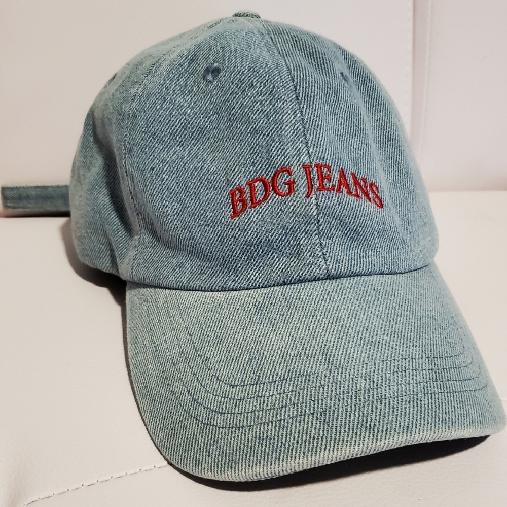 New - Nordstrom Urban Outfitters BDG Denim Baseball Cap - One Size-Adjustable